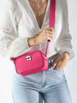 Cross Body Tas K Ikonik  2.0 Nylon Karl lagerfeld Zwart k ikonic 2.0 230W3050-vue-porte